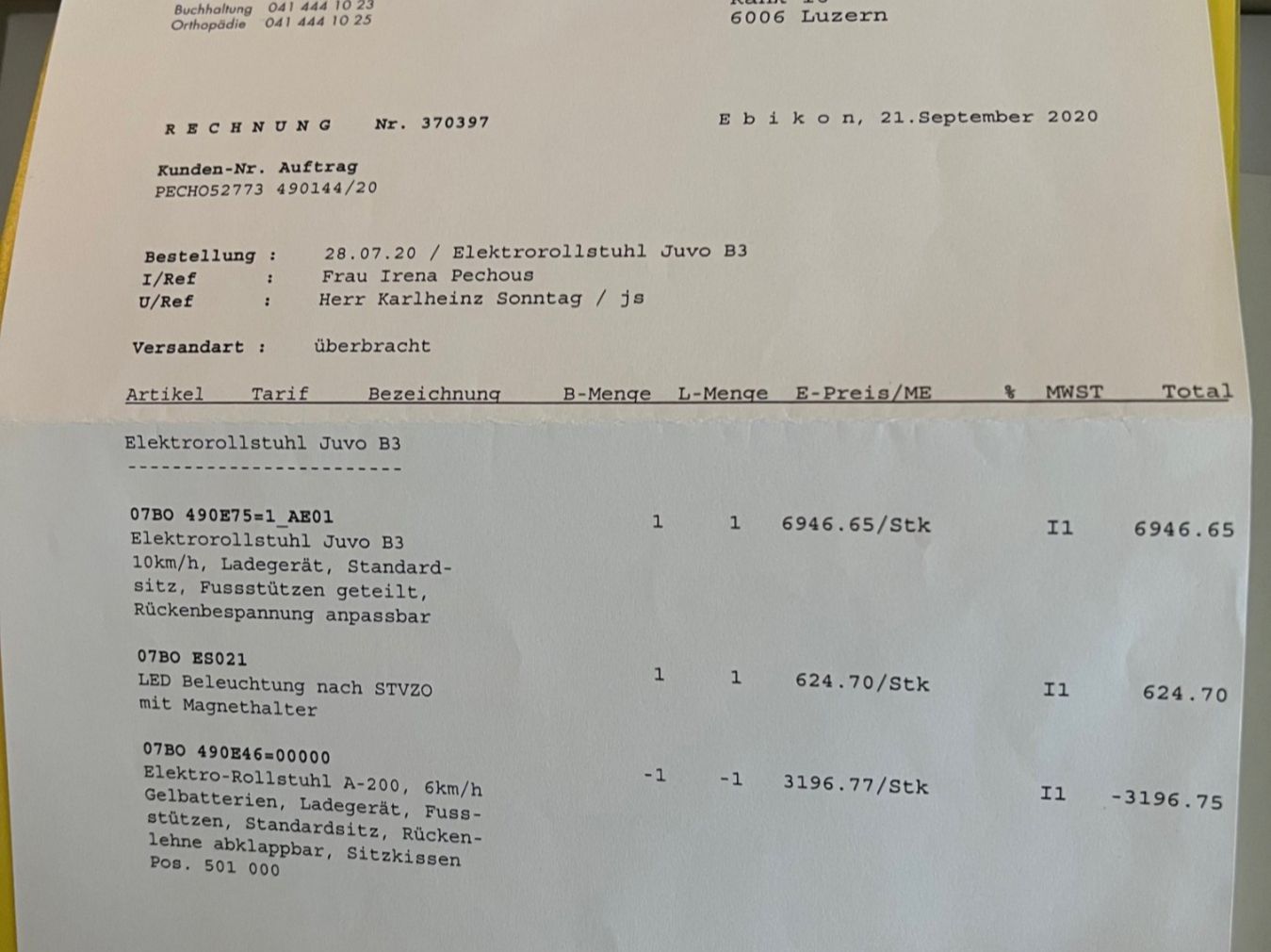Chaises roulantes: E-Rollstuhl – D'occasion à Luzern par MvS79 3