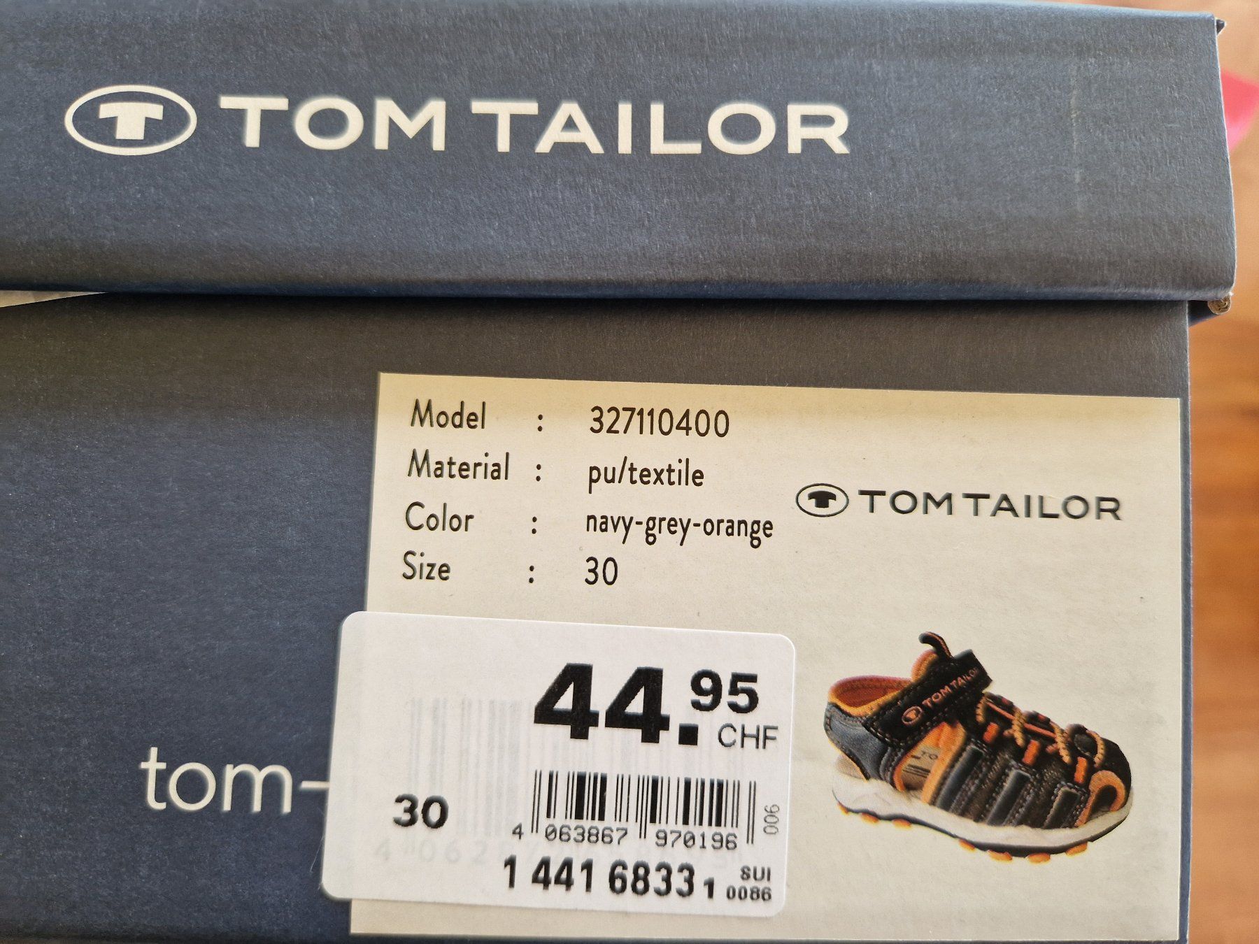 Tom Tailor Scarpe per ragazzi: NEU Sandalen Tom Tailor 30 – Nuovo e nell'imballaggio originale da Giswil venduto da monimaus08 2