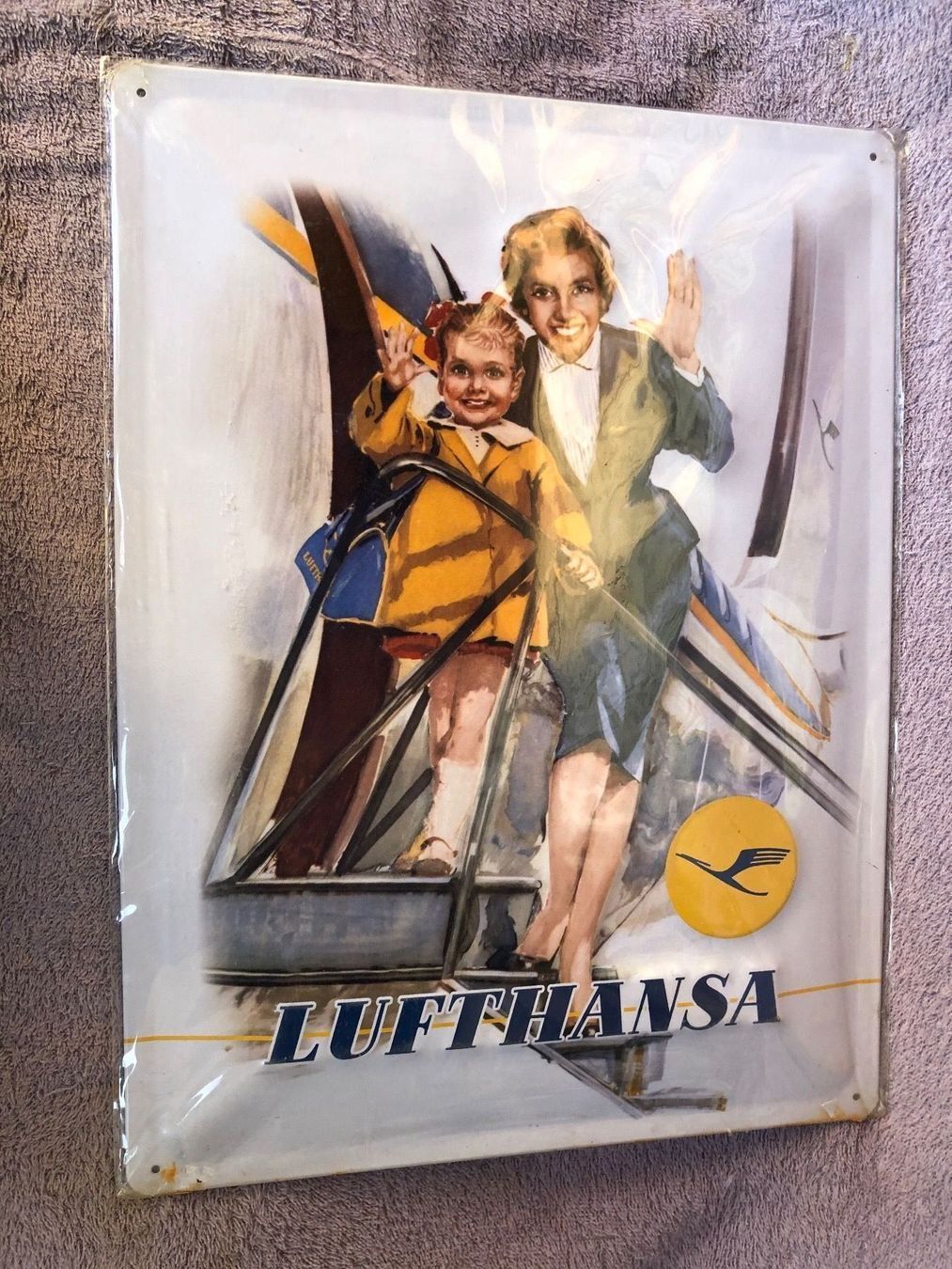 Insegne: Lufthansa Flugzeuge airline swiss – Nuovo (secondo la descrizione) da Reinach AG venduto da rares75