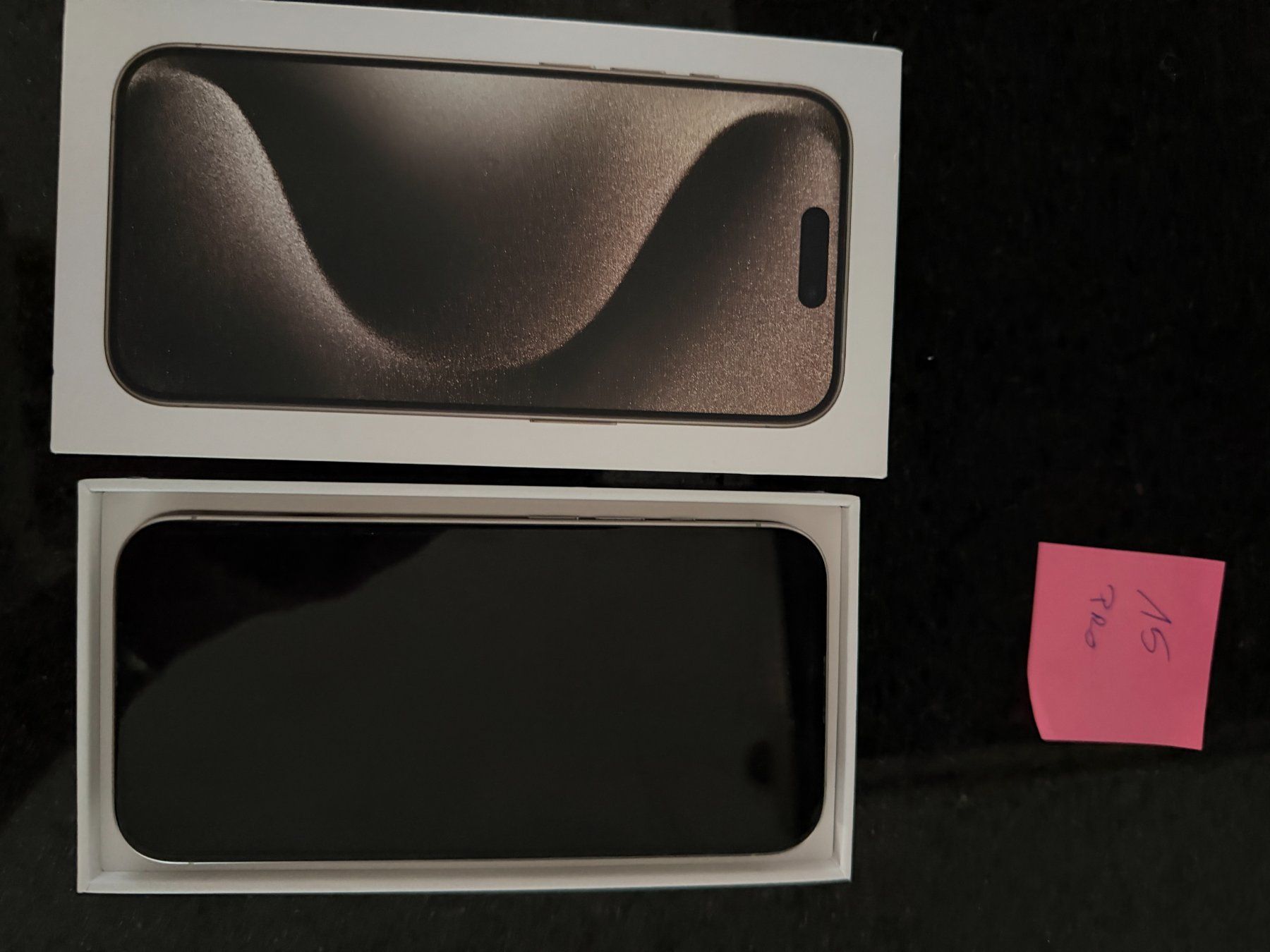 Apple Handys / Smartphones: Iphone 15pro 256 GB Gebraucht mit Sprung am Glas. – Gebraucht aus Lachen SZ von cacatuda