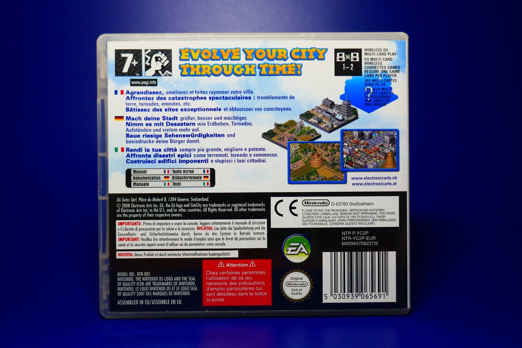 Nintendo Spiele: Sim City : Creator - Nintendo DS – Gebraucht aus Vuarrens von Espace-Retro 3
