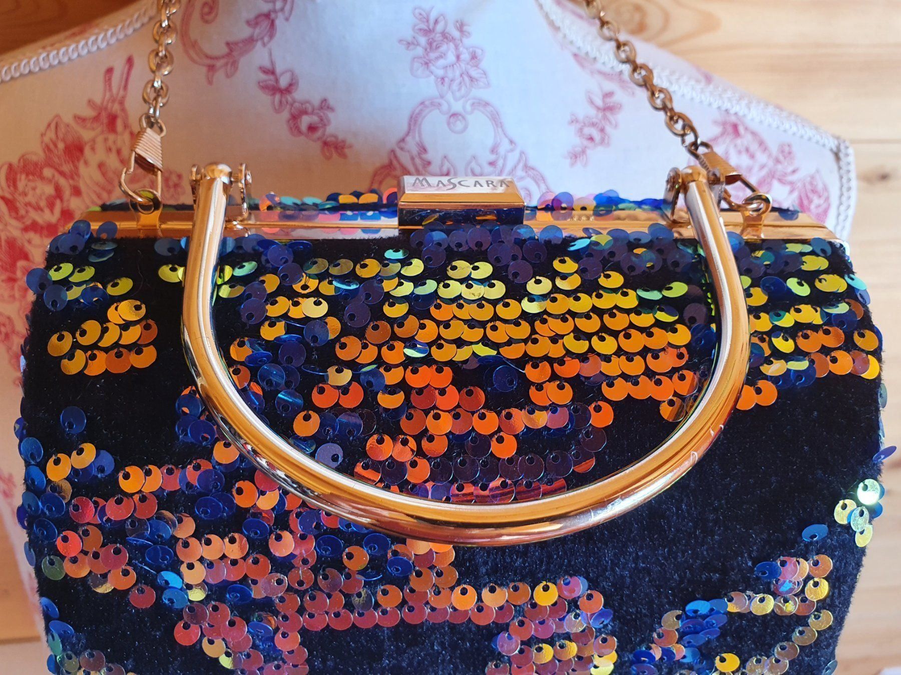 Borse da donna: Sac pochette - clutch à sequins – Nuovo (secondo la descrizione) da Corbeyrier venduto da Lalaland99 5