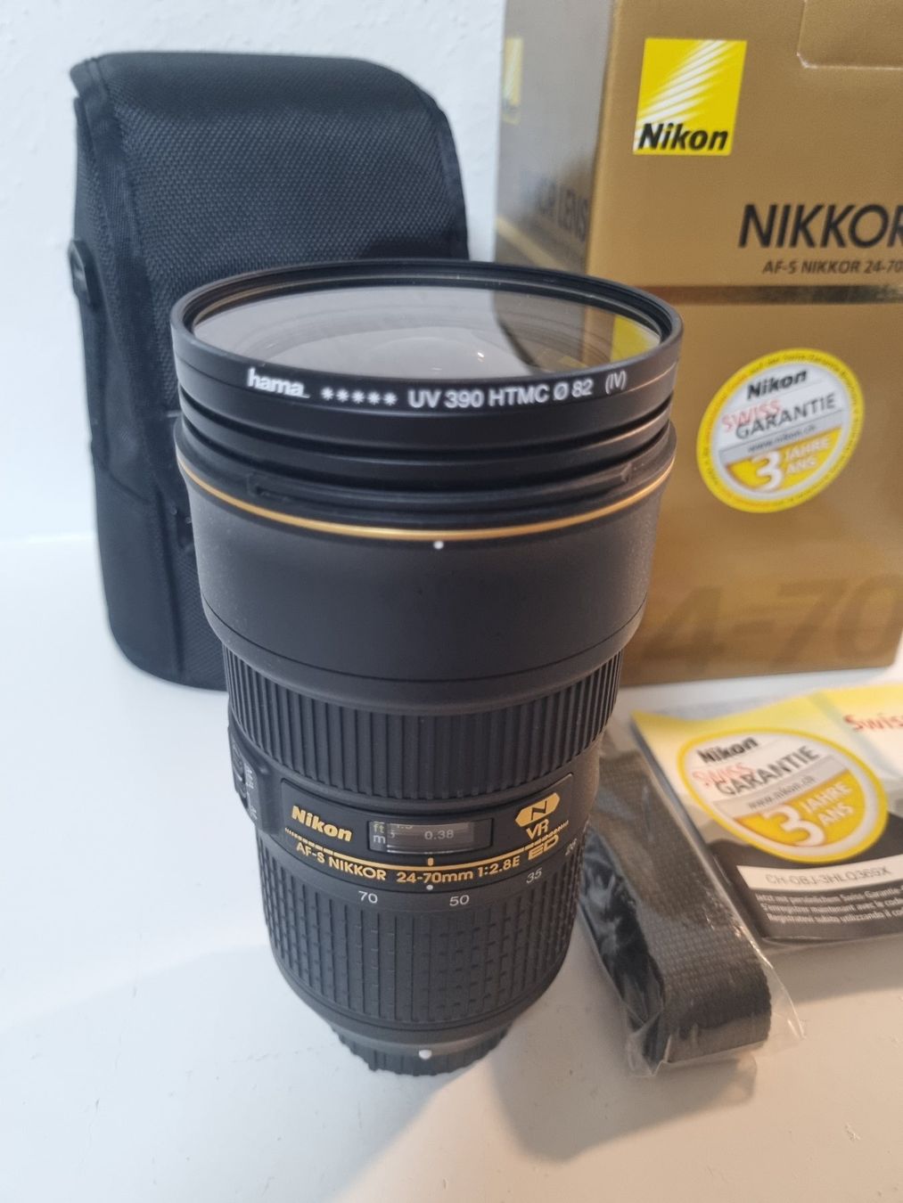 Nikon Objektive: Nikon 24-70 2.8 ED VR F-Mount – Gebraucht aus Rhäzüns von D-VA 2