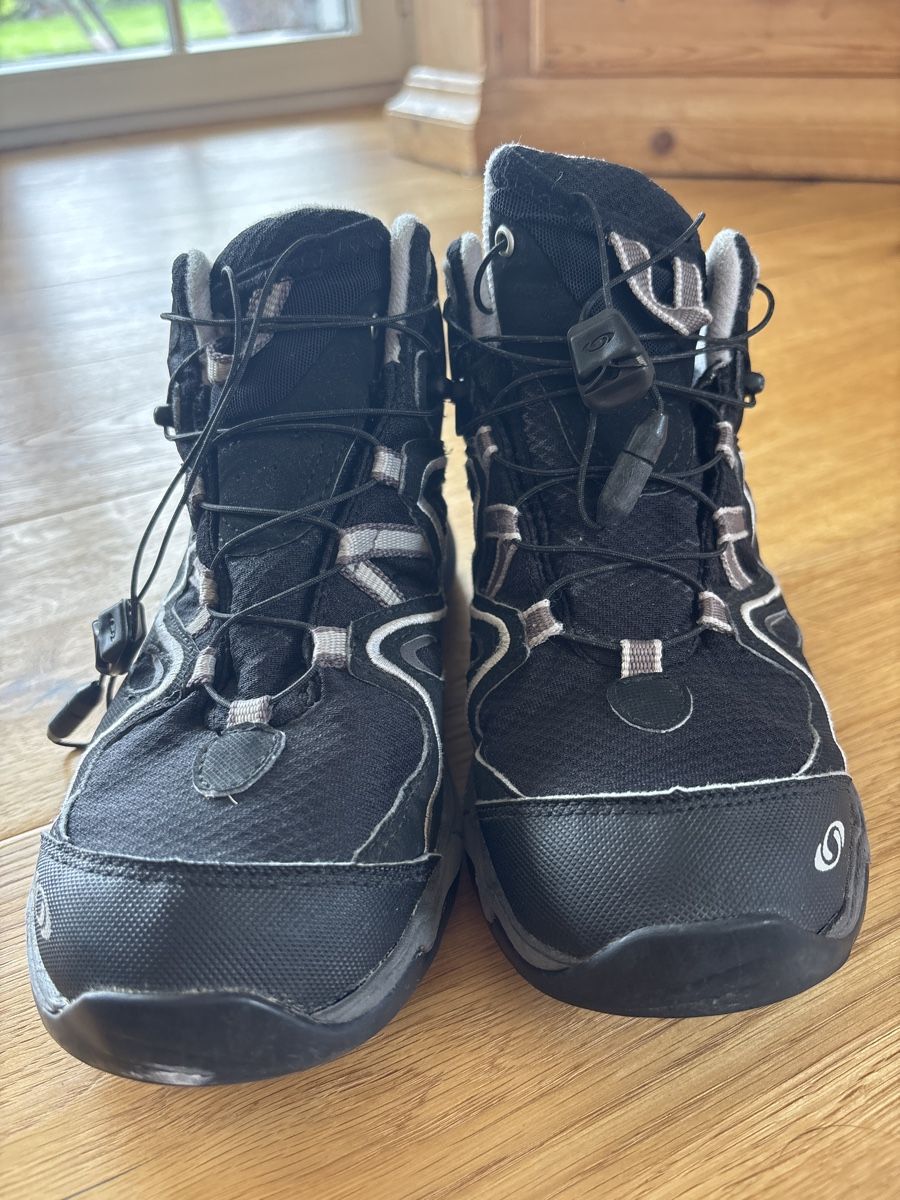 Salomon Scarpe per ragazzi: Salomon Wanderschuhe Kinder Grösse 36 – Usato da Flums Hochwiese venduto da sluechi 1