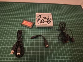 Nintendo Game Boy Advance SP Tribal Edition + Scrabble!