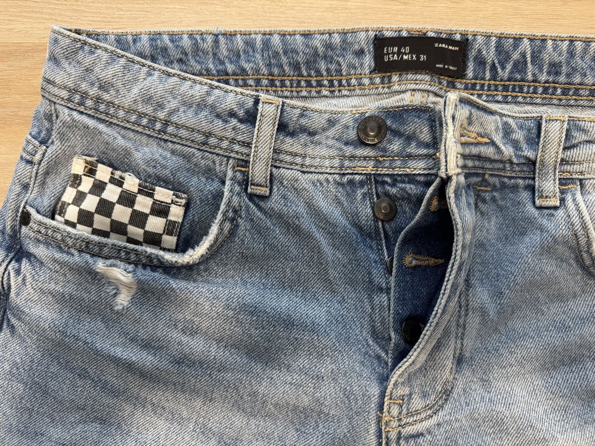 Zara Pantaloni: Kurze Jeans Hose Zara Men – Usato da Maisprach venduto da jokoundklaas 1