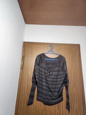 Pull Comptoir des Cotonniers gris rayé taille M