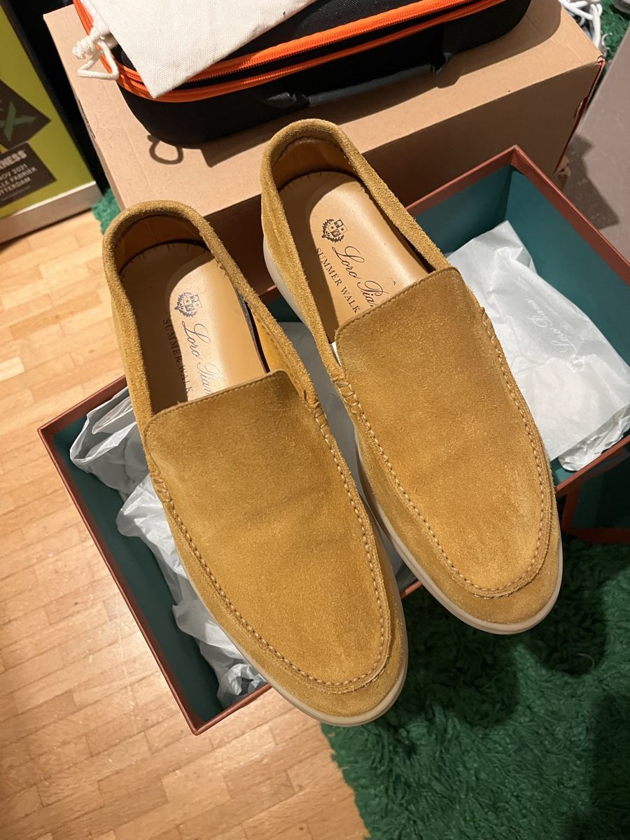Loro Piana Scarpe da uomo: Loro Piana Summer Walk Mustard – Usato da Genève venduto da 3M_JR 2