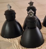 Alte komplet restaurierte Industrielampe fabriklampe 50ér J