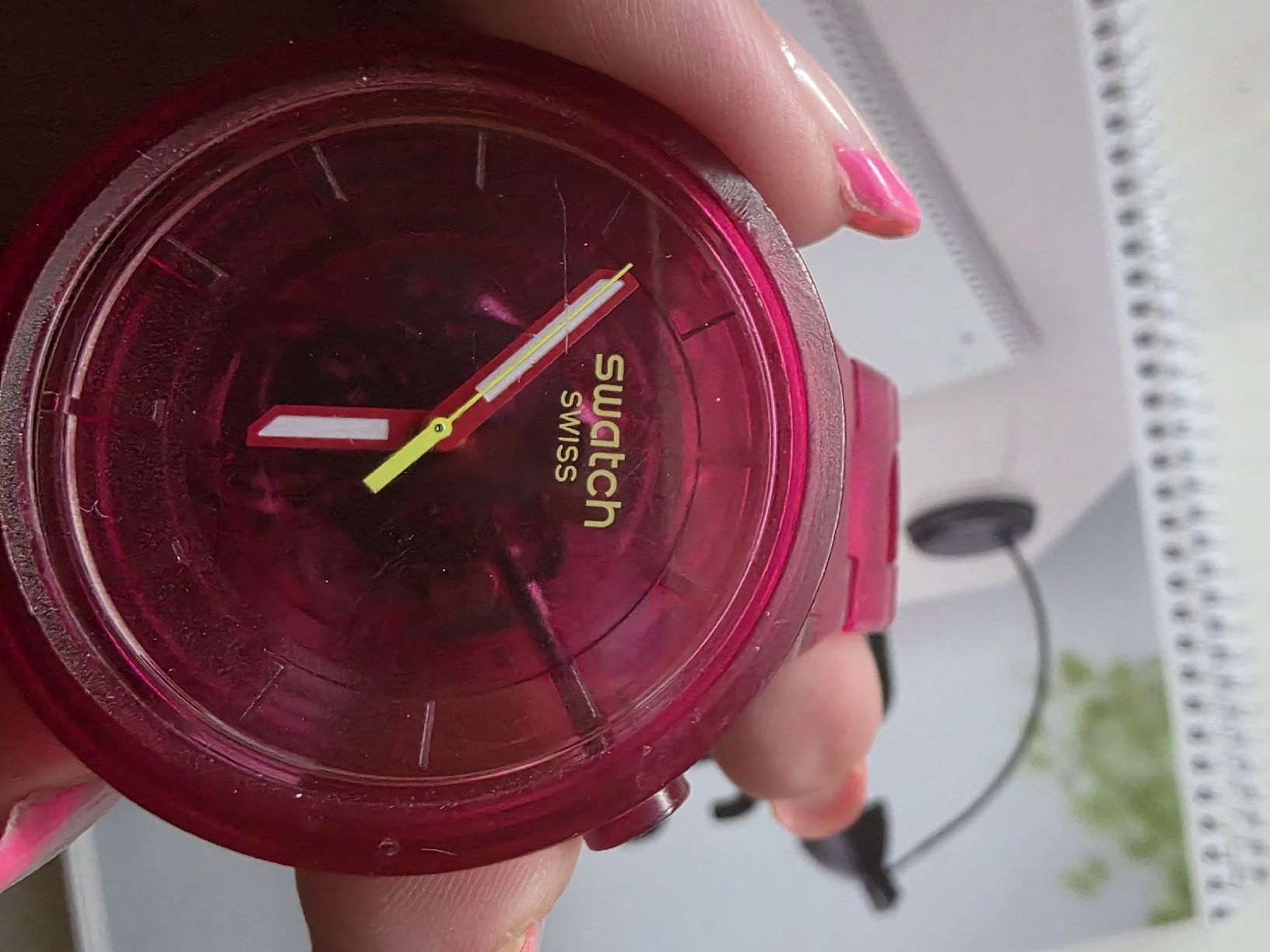 Swatch Orologi: Pink Swatch – Usato da Lotzwil venduto da Ruppelstulzli 3