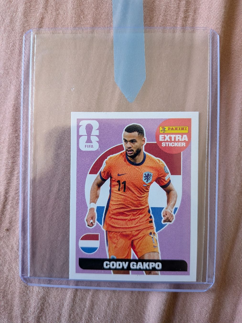 Panini Carte collezionabili: Panini WM 2026 Extra Sticker CODY GAKPO Regular – Nuovo (secondo la descrizione) da Uster venduto da yajiao
