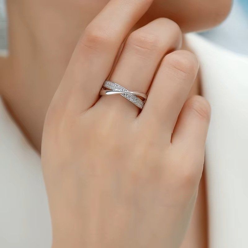 Ringe: Moissanit Ring, Silber - Gr. 55 GRA-Zertifikat – Neu (gemäss Beschreibung) aus Thun von Creative-Art-Tess 7