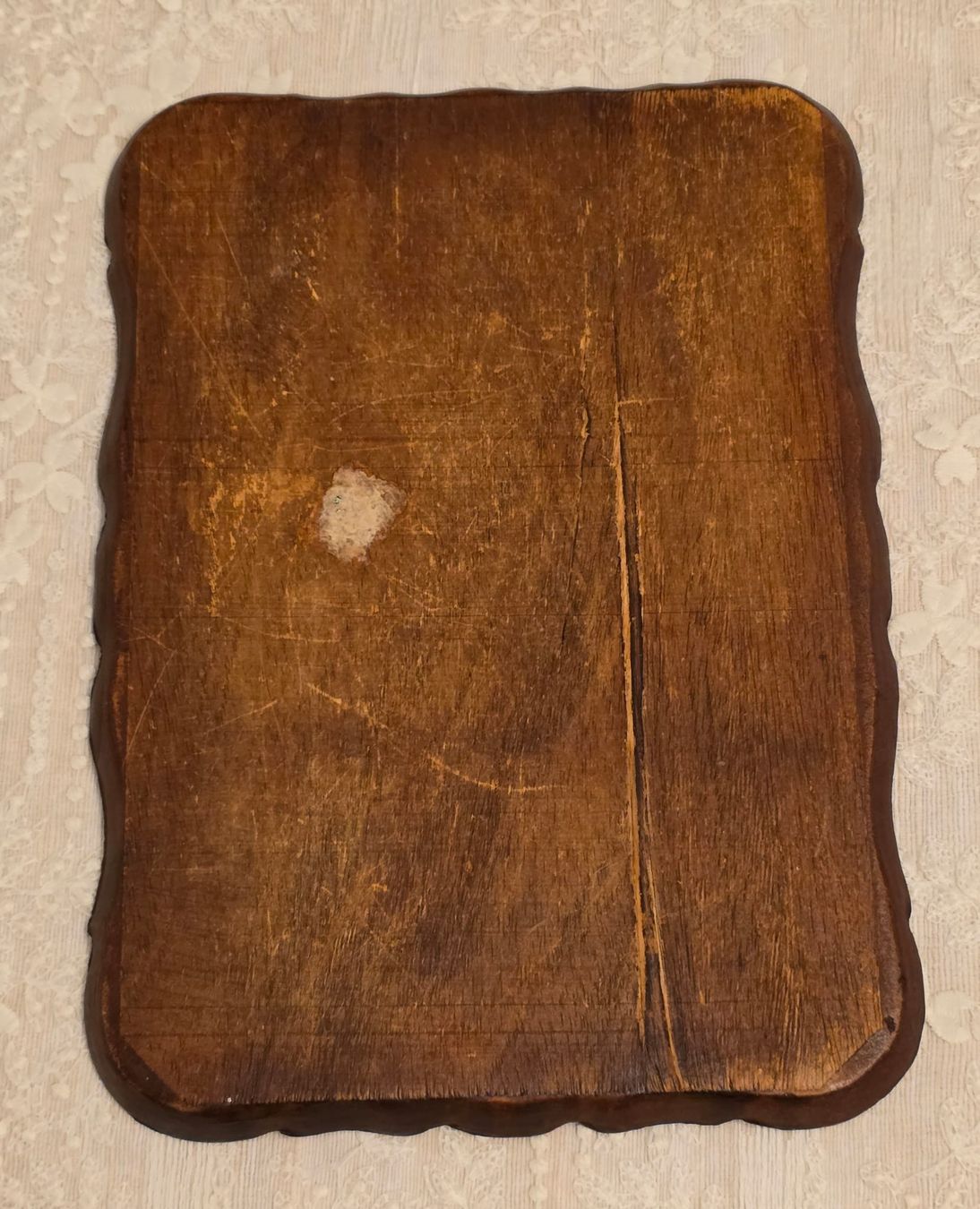 Piatti di portata: Vintage Holztablett mit Blumenmuster, Handbemalt – Usato da Rheinsulz venduto da Dred 3