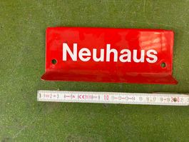 Postautohaltstellentafel "Neuhaus" - Email