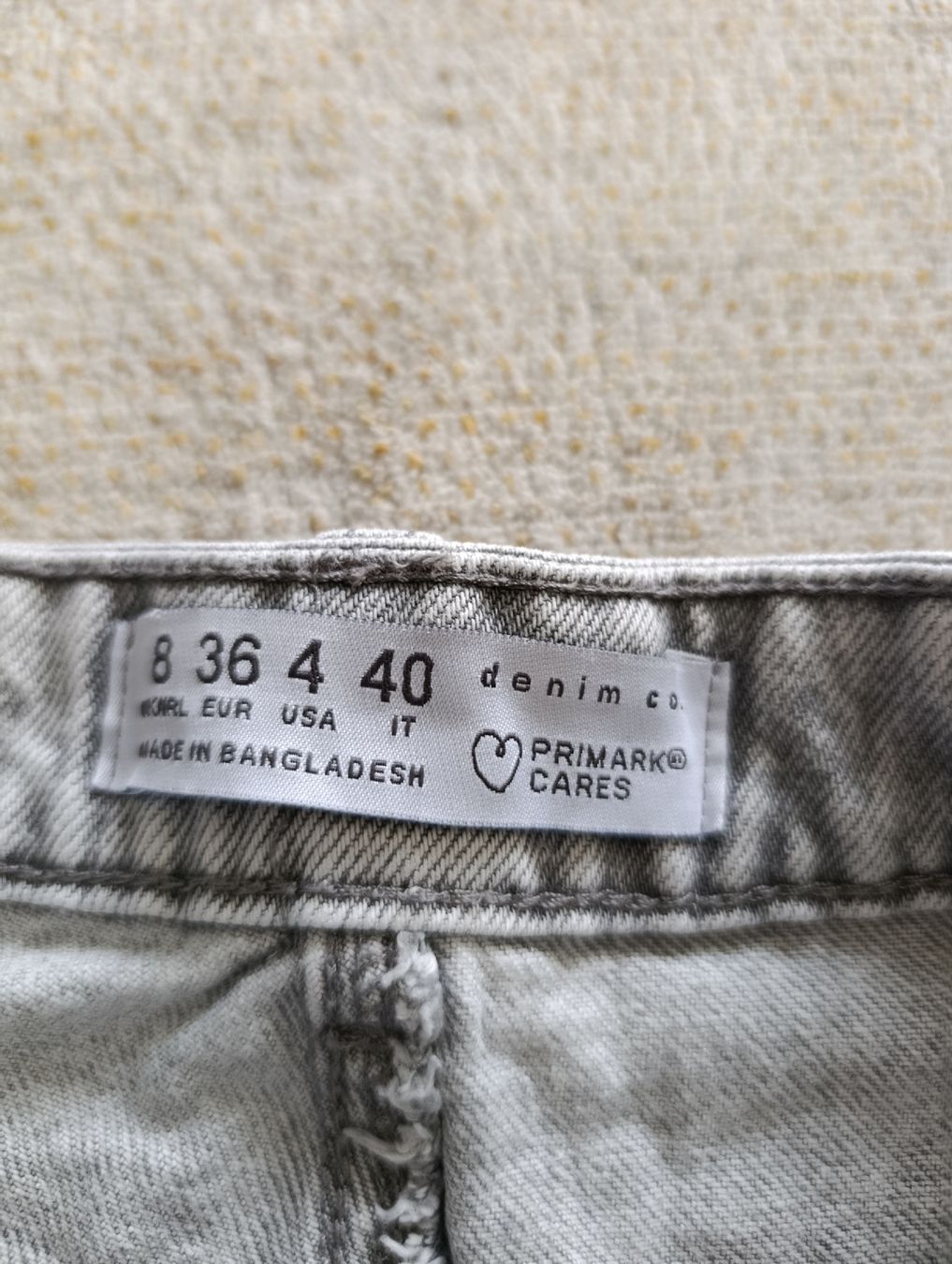Primark Jeans: SHORT JEAN PRIMARK GRIS 36 – Nuovo (secondo la descrizione) da Sierre venduto da shirley04 4