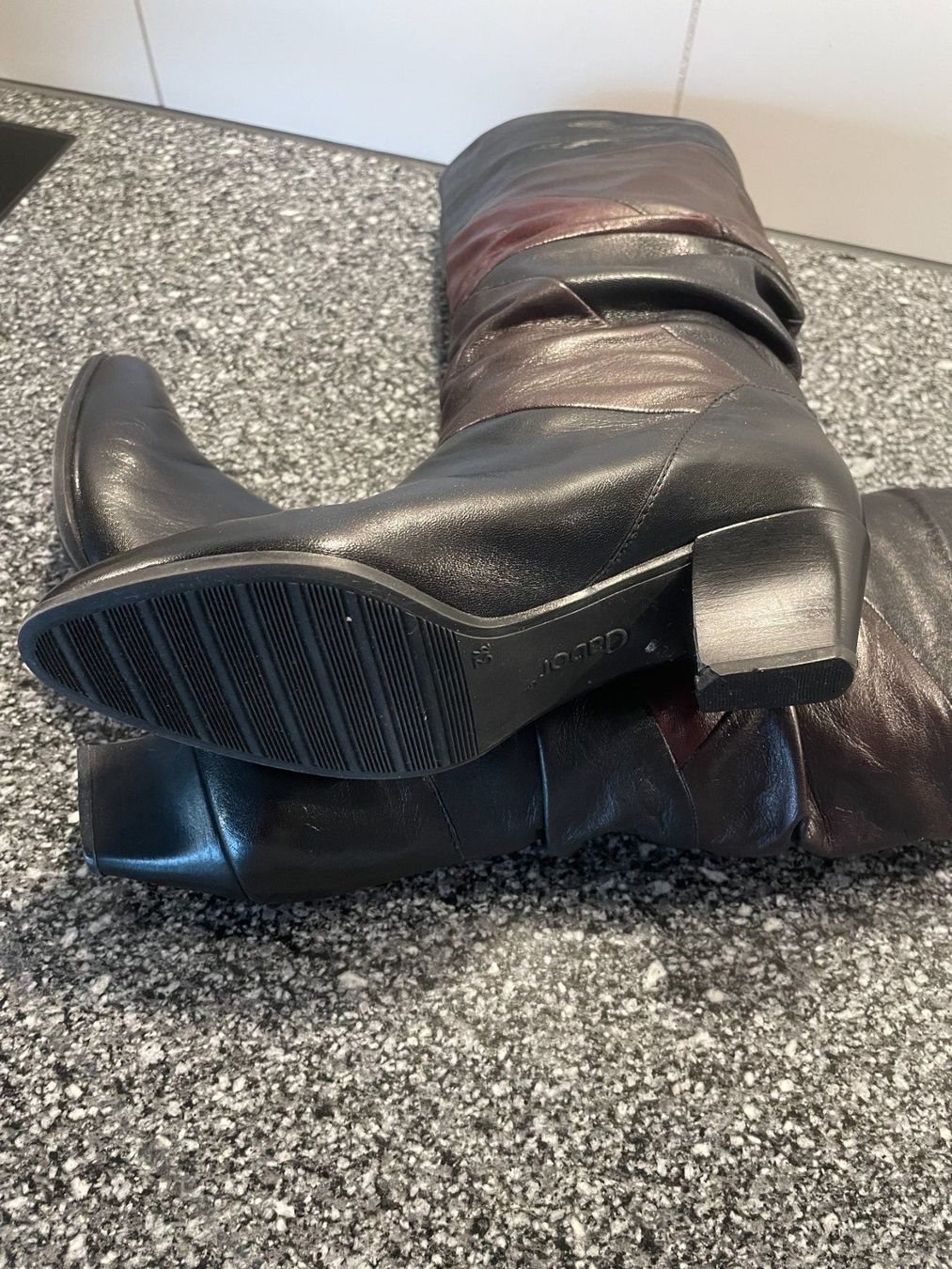 Gabor Scarpe da donna: Gabor Lederstiefel – Nuovo (secondo la descrizione) da Rudolfstetten venduto da Amp6 2