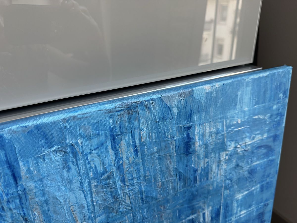 Gemälde: 60 x 80 cm Abstrakt Blautöne Schweizer Kunst – Neu (gemäss Beschreibung) aus Zürich von LuxuryJewellery 9