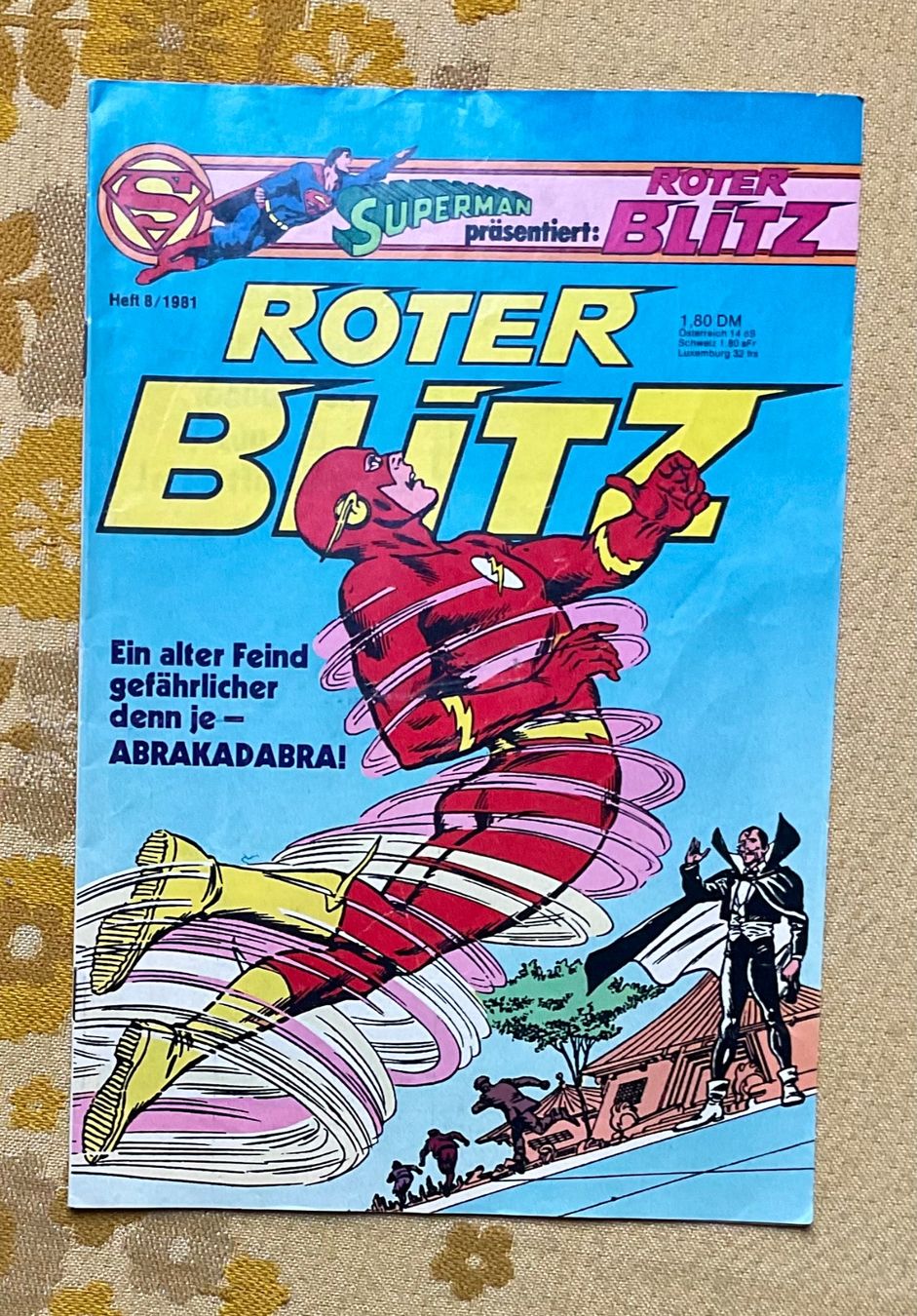 Fumetti: Roter Blitz Heft Nr 8 von 1981 – Usato da Endingen venduto da nathan05