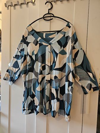 Damen Bluse Bonita gemustert Grösse XXL guter Zustand