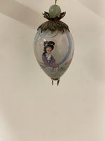Chinesische -Ei mit Malerei 