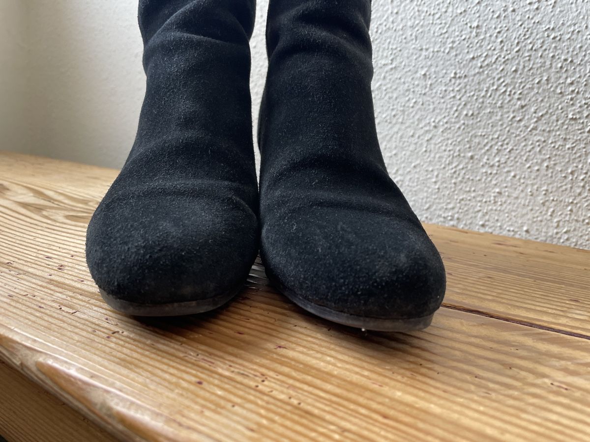 Scarpe da donna: Anthology Paris Wildleder Boots Gr. 38 schwarz – Usato da Zürich venduto da ehupp 7