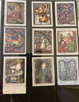 Lot de timbres France Art sacré médiéval