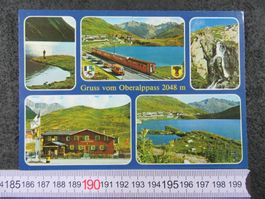 OBERALPASS 2048mÜm URI-GR AK RESTAURANT FO-BAHN 1983