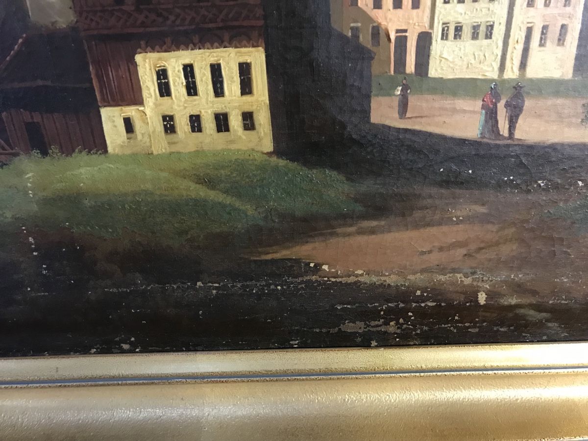 Dipinti: 19. Jh grosses Ölgemälde – Usato da Wolfhalden venduto da SecondAntique 4