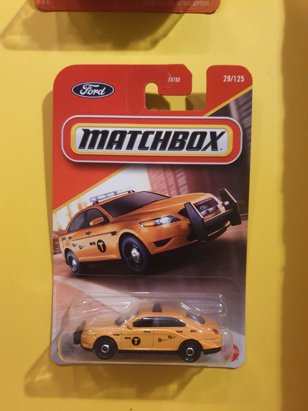 Matchbox Modellini d'auto: 2 x Matchbox FORD POLICE INTERCEPTOR – Nuovo e nell'imballaggio originale da Oftringen venduto da Rotor 3