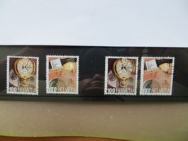 Sondermarken Uhren 2005 2x Satz ET ⦿/**