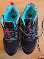 Kappa Unisex Sneakers Gr. 40 schwarz/türkis