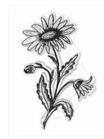 Silikonstempel Nr.555, Blume