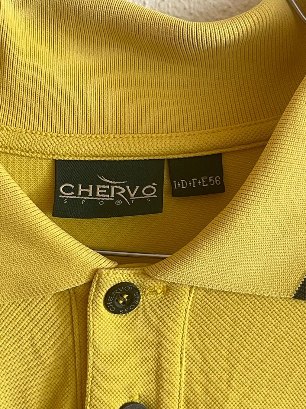 Magliette Polo: Chervo Poloshirt Gelb, Grösse 56 – Usato da Männedorf venduto da katanga_7 3