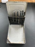 Antik Werkzeug Bohrerset 11 tlg. C&C 1-6mm Vintage