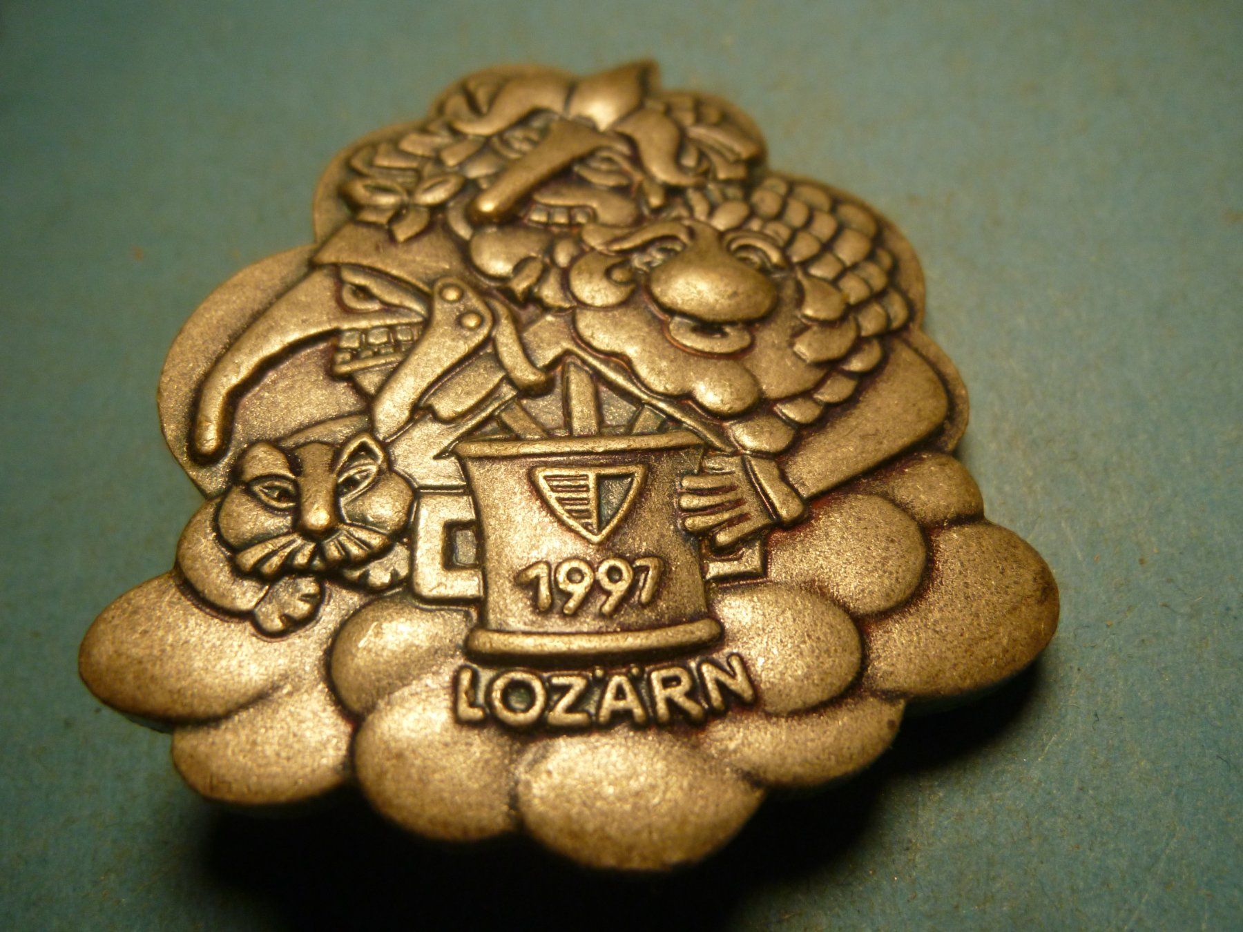 Plaketten & Abzeichen: LUZERN 1997 SILBER – Gebraucht aus Ried (Muotathal) von Mandarin02