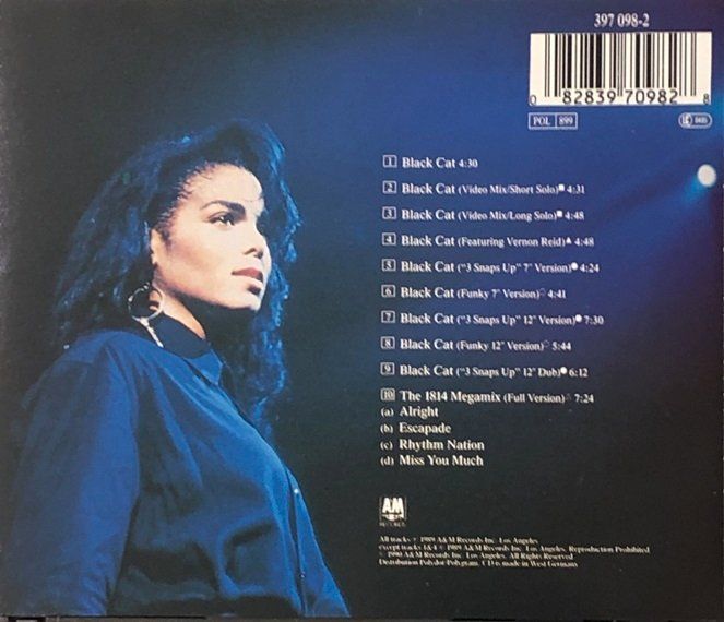 CD: Janet Jackson – Black Cat – Usato da Grüningen venduto da azulverde 1