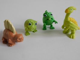 4 Mini-Sammelfiguren „Vegesaurier“