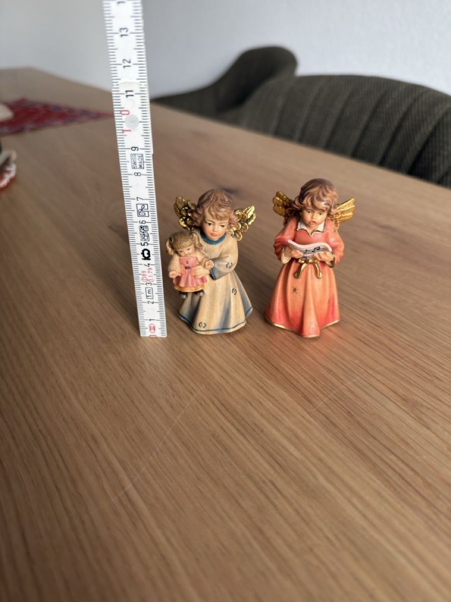 Statuette: Pema Holz Engel, Handgefertigt – Usato da Sarmenstorf venduto da Nathaliie_21 5