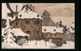 St. Gallen, Partie am Karlstor im Winter