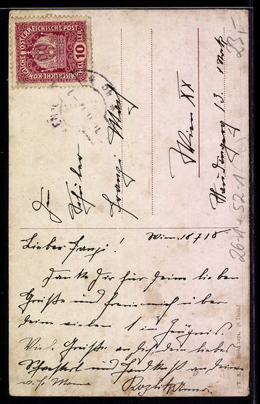 Cartoline postali: Arthur Thiele: Vermenschlichte Tiere, kl – Usato da Berlin venduto da bartko-reher 1