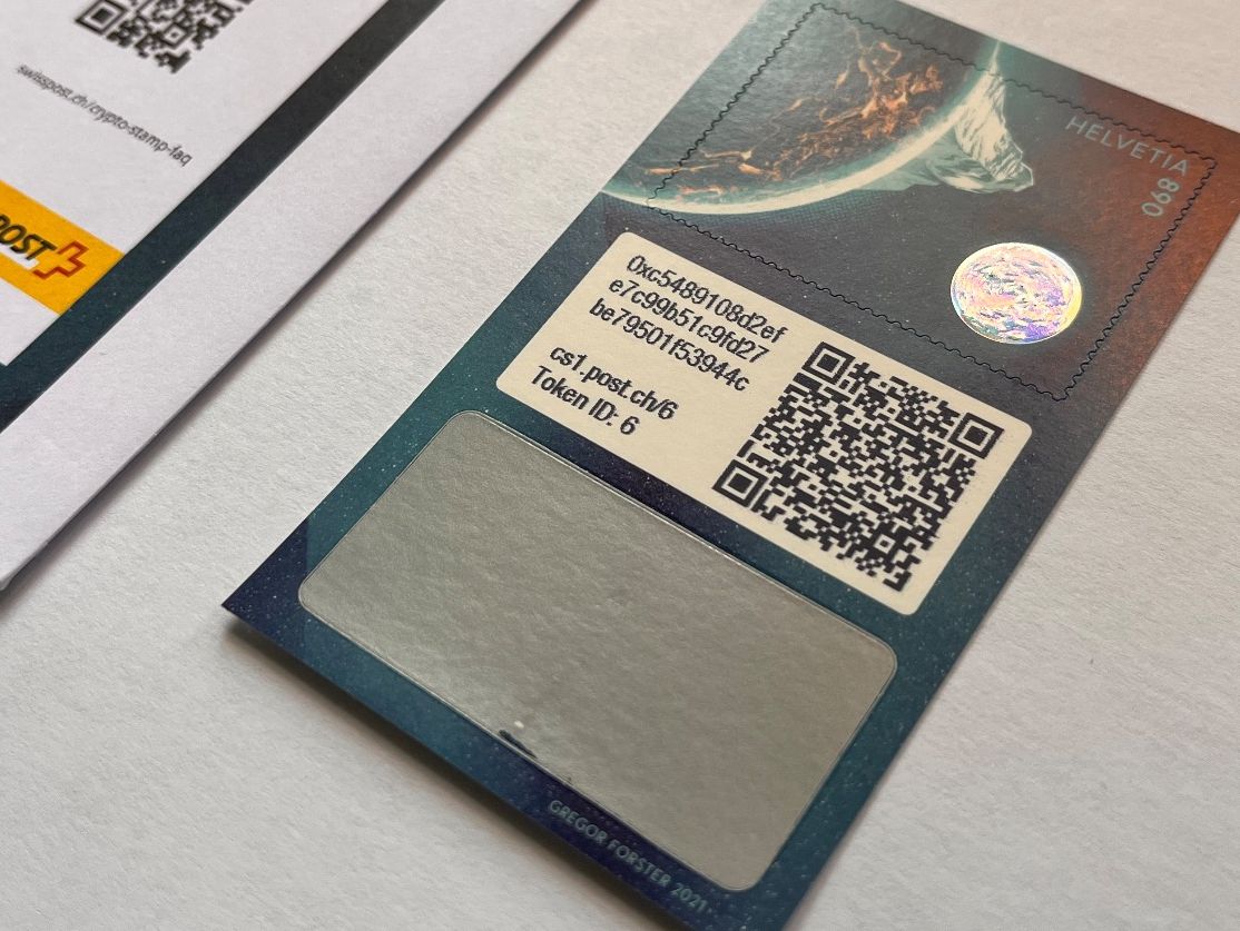 Alle Briefmarken: Swiss Crypto Stamps 1.0 ID-6 – Neu (gemäss Beschreibung) aus Basel von LukasA1992