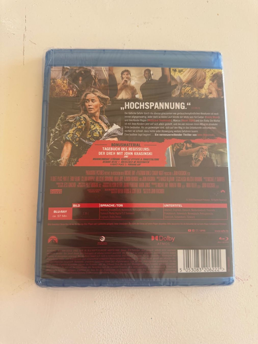 Alle DVDs: A QUIET PLACE 2. (BLU-RAY/OVP) – Neu und originalverpackt aus Basel von san_2qlq 1