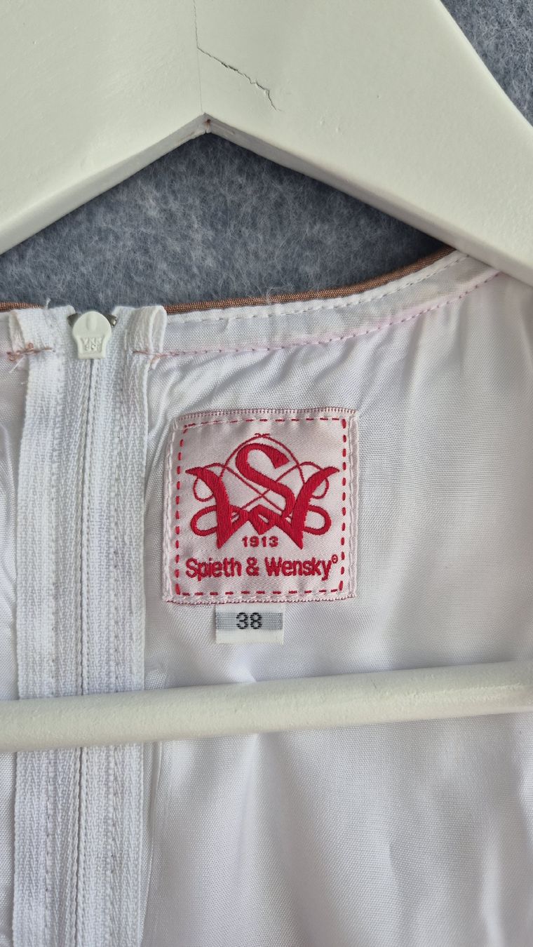 Costumi: Spieth & Wensky Dirndl-Set Gr. 38 mit Bluse & Kette – Usato da Zürich venduto da kirkfdjg 5