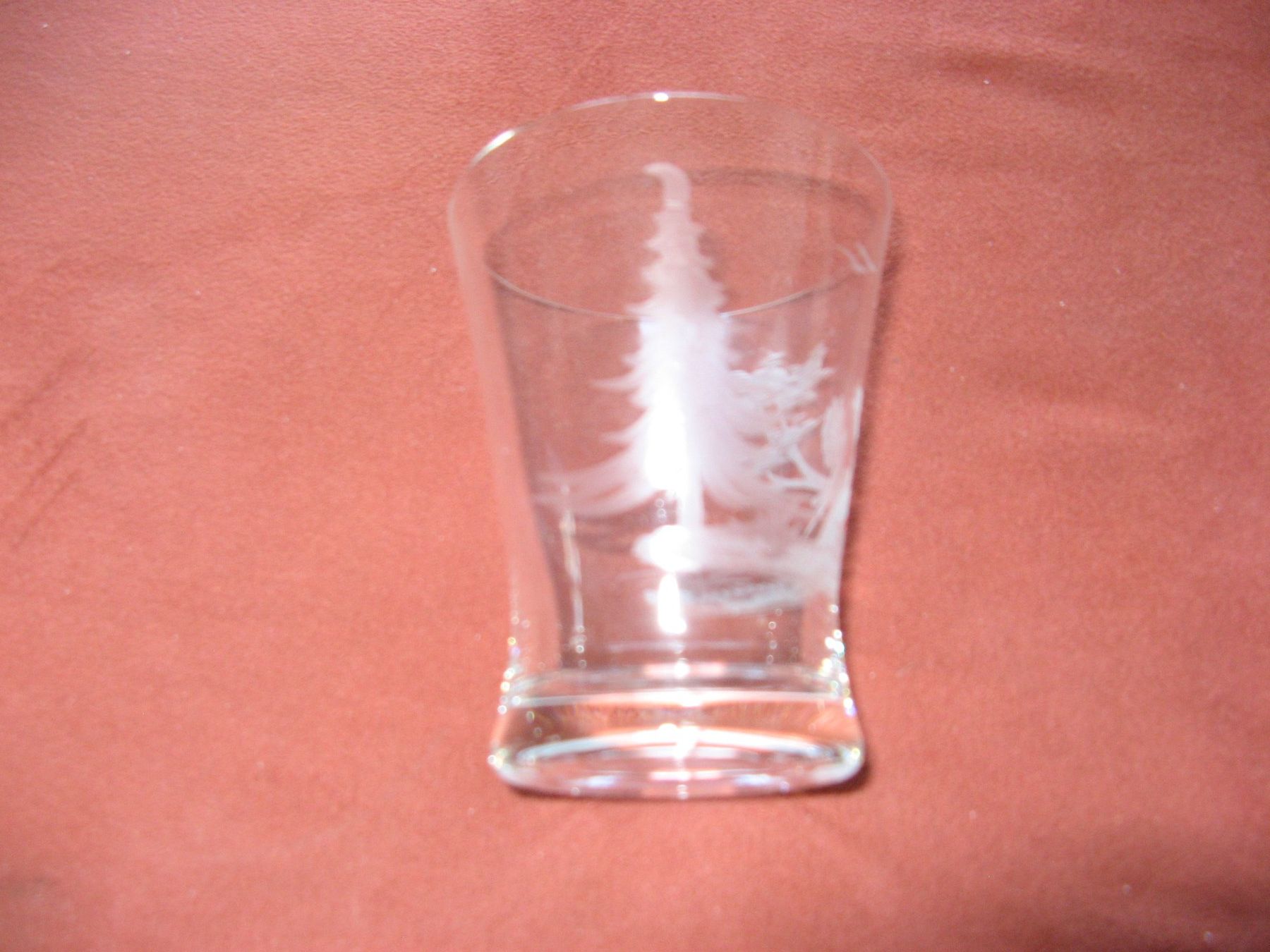 Gläser: Glas mit Vogel auf Baum – Gebraucht aus Zürich von apil 2