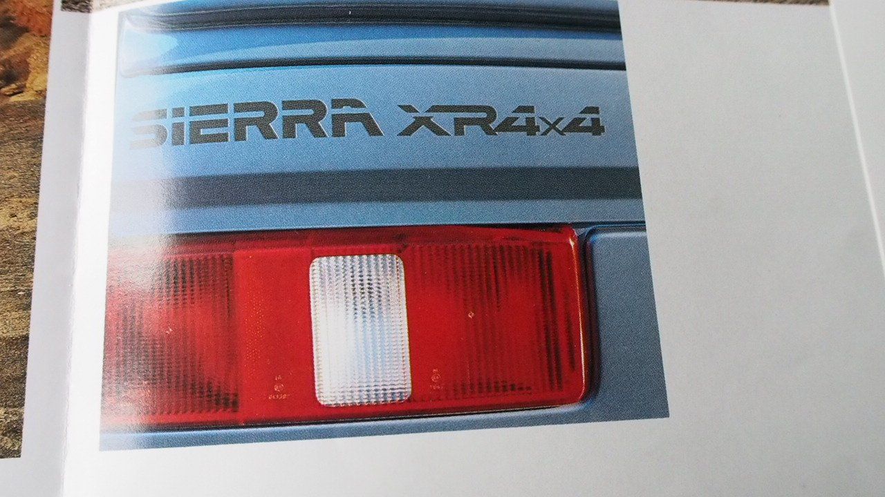 Ford Documenti: Ford Sierra 4x4 Prospekt 1990? – Usato da Zofingen venduto da sosalinos01 3