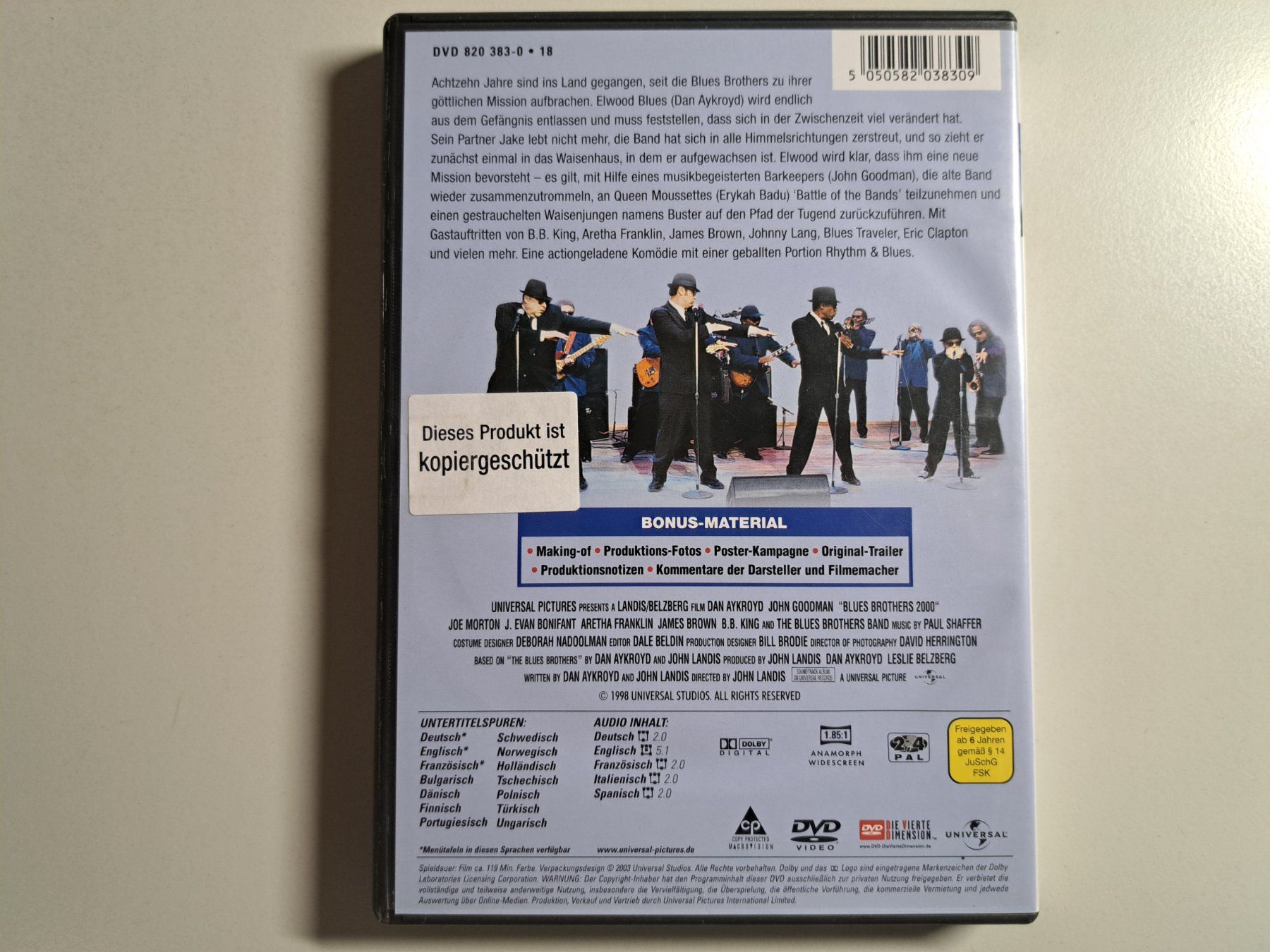 Tutti i DVDs: BLUES BROTHER 2000 – Usato da Wichtrach venduto da LuckyLuke69 1