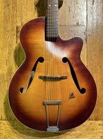 Vintage Framus Hollow Body Acoustic Guitar