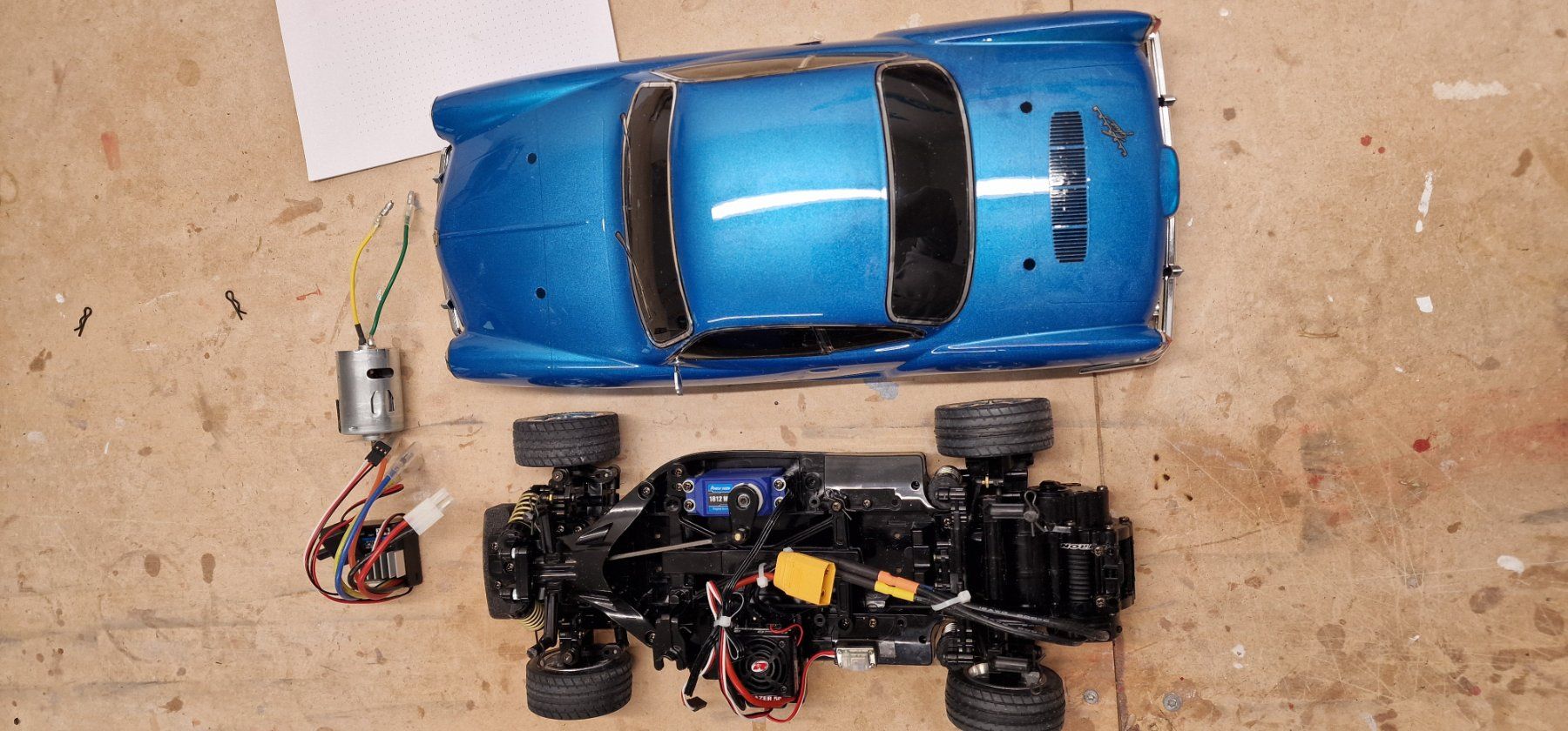 Tamiya RC Modellbau: VW Karmann Tamiya 1:10 M-06 Chassis – Neu (gemäss Beschreibung) aus Schlatt ZH von Marci0 5