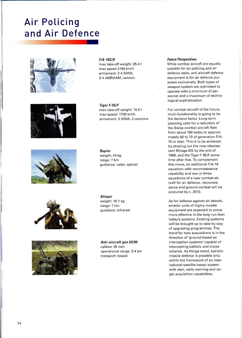 Libri: Die Schweizer Luftwaffe, Broschüre in deutscher Sprache – Usato da Pfäffikon ZH venduto da moswey6 2