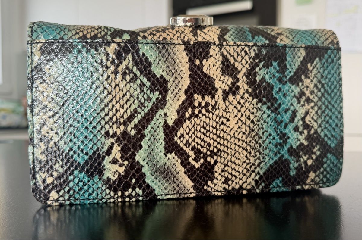 Liu Jo Sacs femmes: Clutch Liu Jo python multicolore fermeture bijou – D'occasion à Neuchâtel par EllenB 3